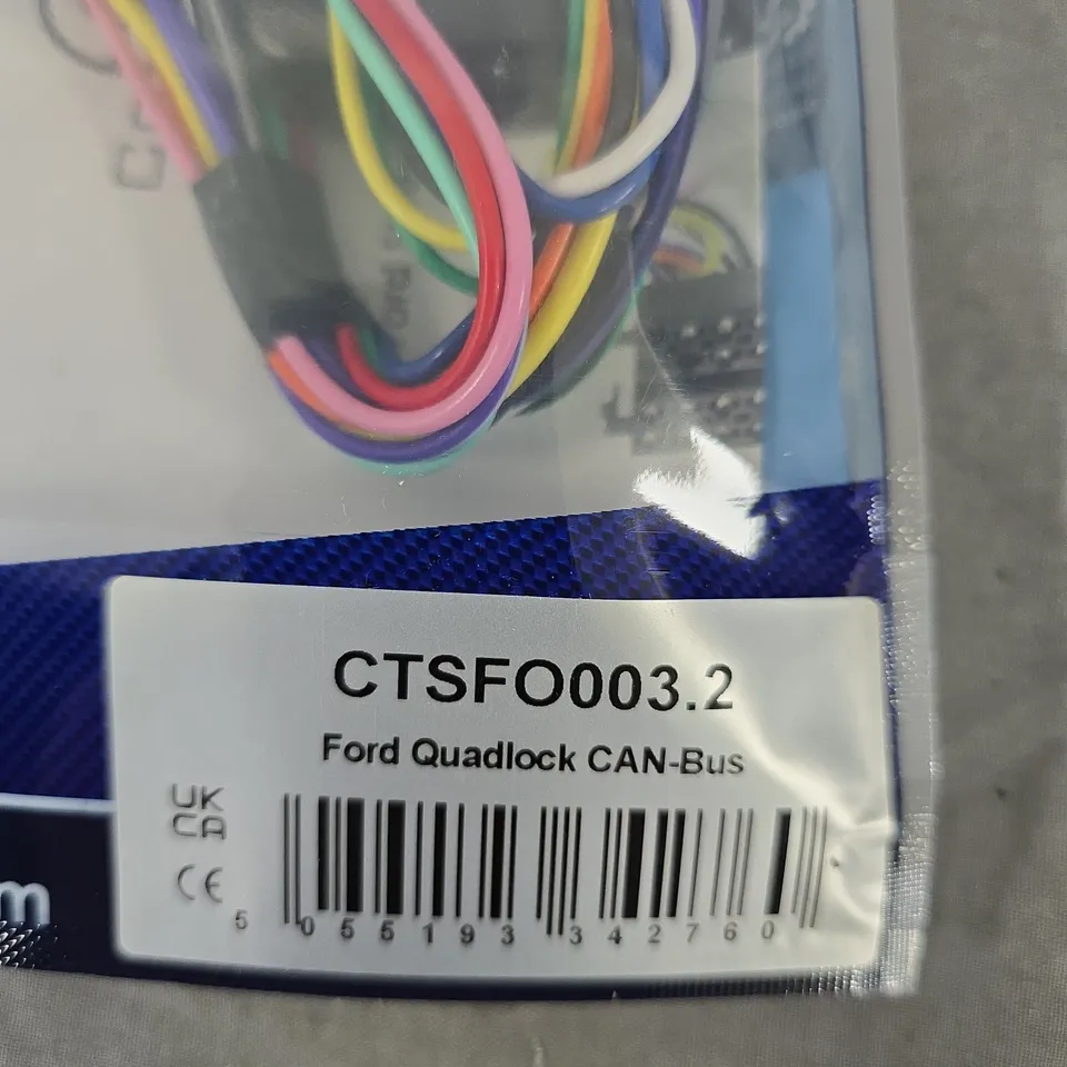 CONNECTS2 CTSF0003.2 FORD QUADLOCK CAN-BUS WIRING HARNESS