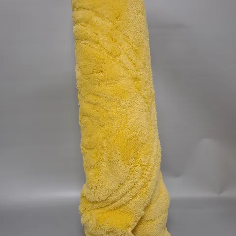 SOFT YELLOW HOUSE RUG