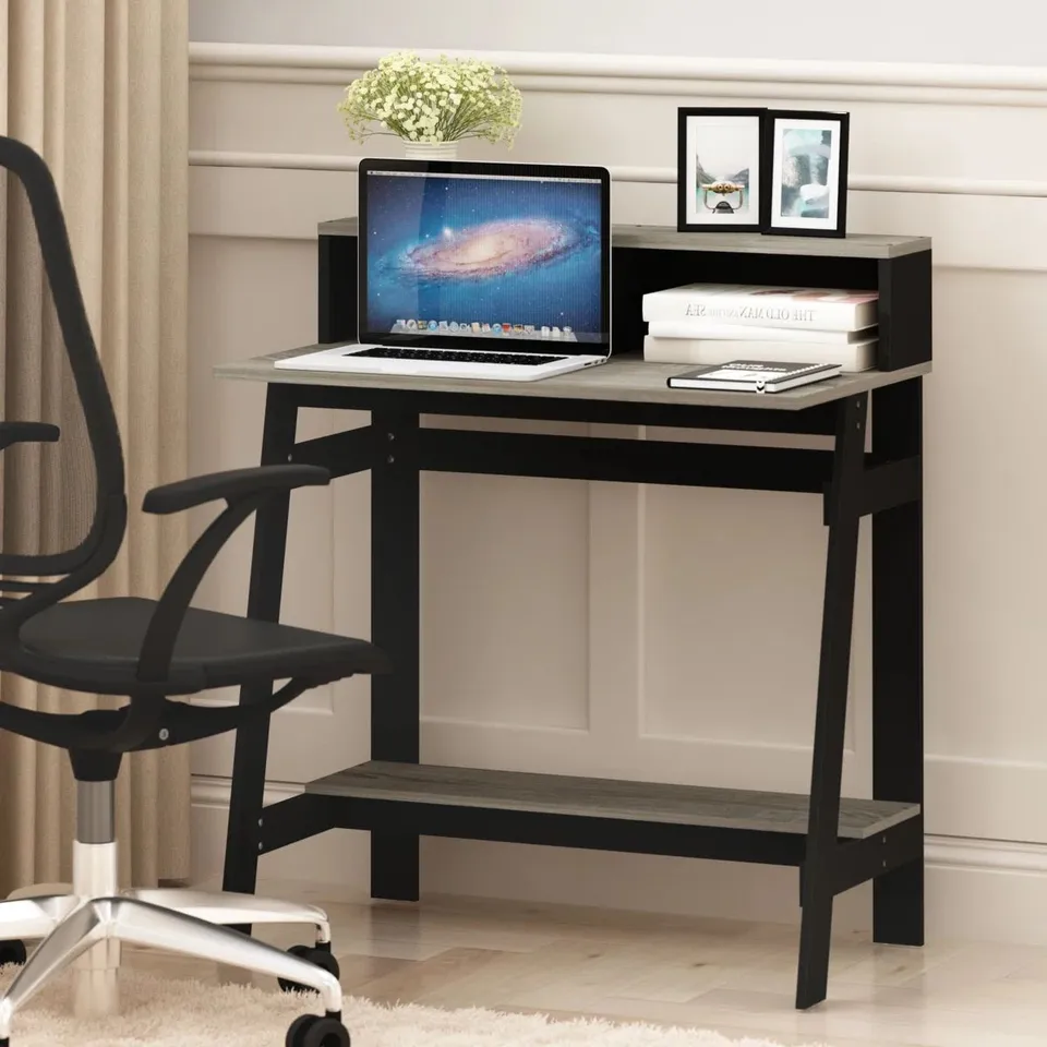 BOXED ANNIE WORKING STUDY DESK WITH DESK HUTCH