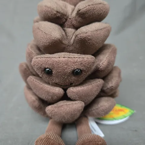 JELLYCAT I AM AMUSEABLE PINE CONE SOFT PLUSH