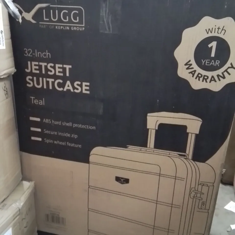 BOXED LUGG 32INCH JETSET SUITCASE TEAL