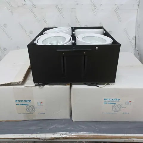 2 X BOXED BRAND NEW EMCOLITE CDMT TRIMLESS DOWNLIGHTS
