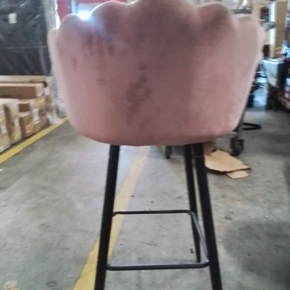 SINGLE DINING CHAIR PINK