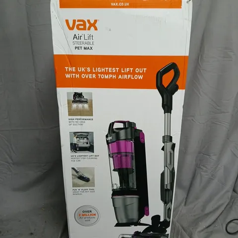 BOXED AIR LIFT PET MAX VACUUM CLEANER - COLLECTION ONLY