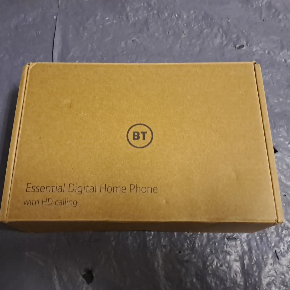 BOXED BT ESSENTIAL DIGITAL HOME PHONE