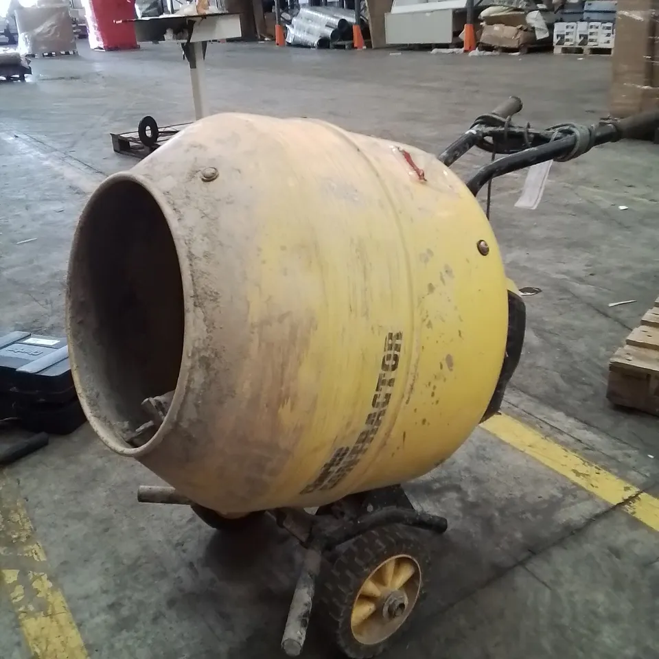 CLARKE CONTRACTOR CCM160 160L CONCRETE MIXER WITH STAND (230V)