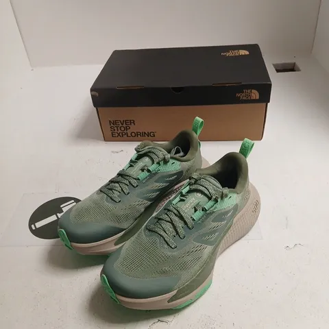 THE NORTH FACE WOMEN'S ALTA MESA 500 SHOES – GREY/GREEN (UK 5 / EU 38) BOXED