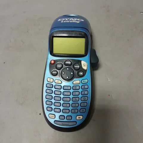 DYMO LETRATAG LABEL MAKER IN BLUE 