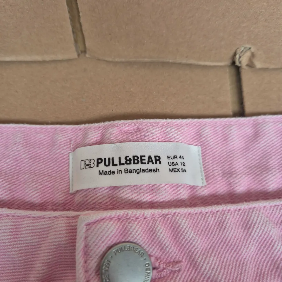 PULL&BEAR PINK JEANS, WOMEN'S – EUR 44 / USA 12 (MEX 34)