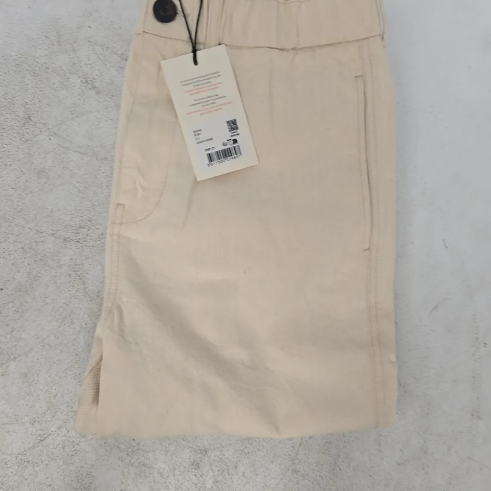 OCTOBRE EDITIONS PANTS IN PALE SAND SIZE SMALL