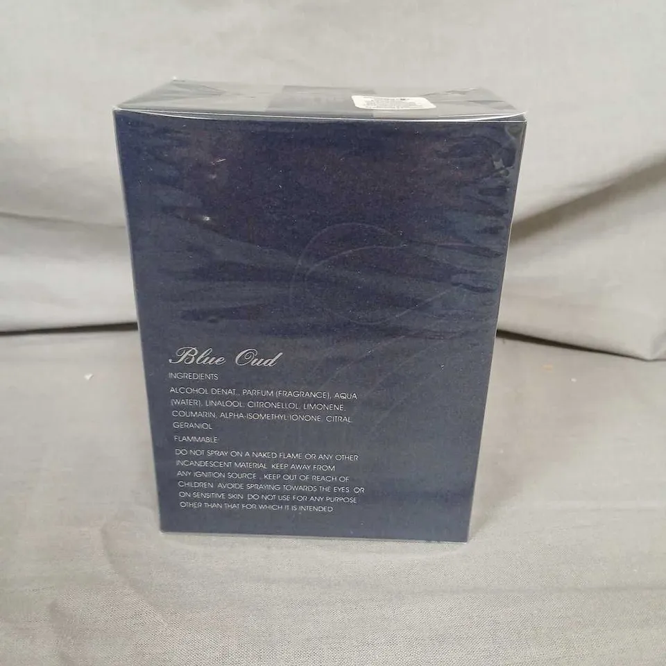 TWELVE BOXED LATTAFA BLUE OUD EAU DE PARFUM 100 ML