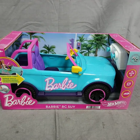 BOXED BARBIE REMOTE CONTROL SUV TOY TRUCK 
