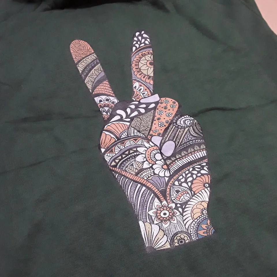 ONE CHOICE GREEN HOODIE - XL