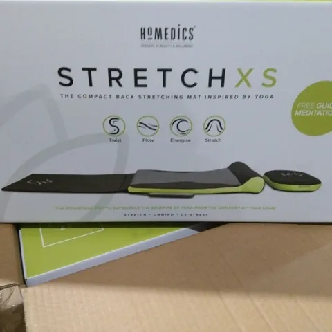 LOT OF 2 BOXED HOMEDICS STRETCH XS COMPACT BACK STRETCHING MATS - TYM-500