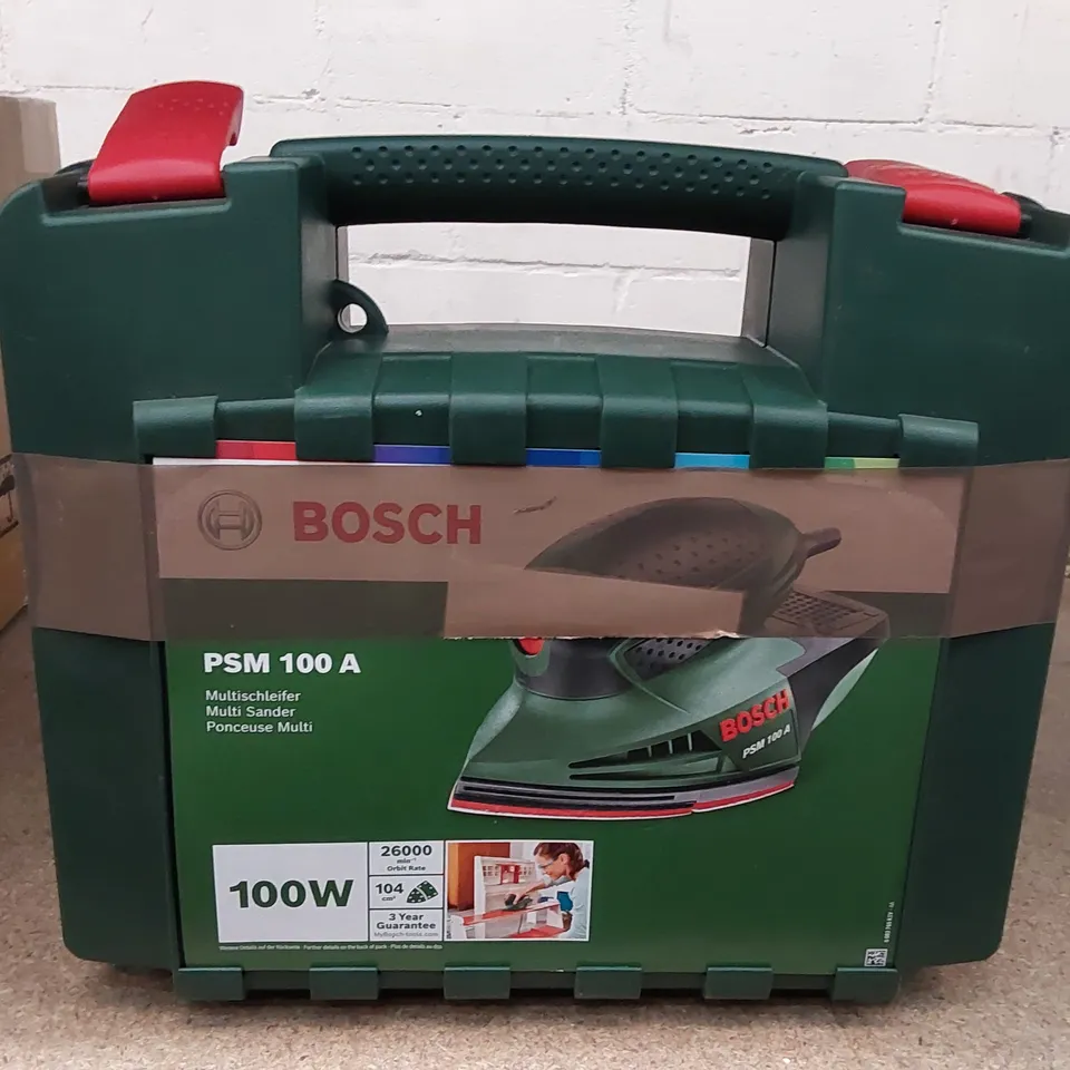 BOSCH PSM 100 A MULTI SANDER - 100W (1 ITEM)