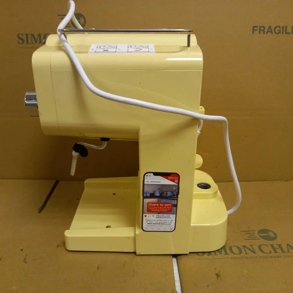 SWAN RETRO PUMP ESPRESSO COFFEE MACHINE TANK