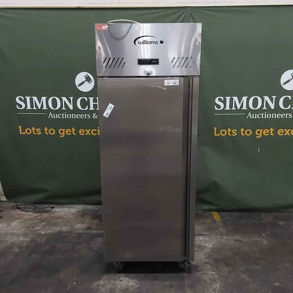 WILLIAMS HJ1SA R290 R1 SINGLE DOOR COMMERCIAL REFRIGERATOR