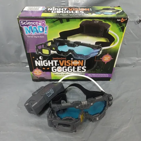 BOXED SCIENCE MAD NIGHT VISION GOGGLE TOYS 