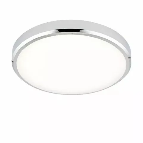 BOXED SAXBY LIGHTING COBRA XS ROUND CEILING FLUSH MOUNT -WHITE-
