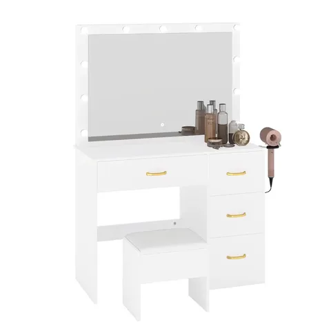 BOXED AIMARA DRESSING TABLE WITH MIRROR (2 BOXES)