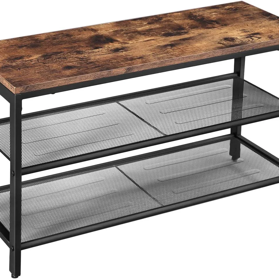 BOXED VASAGLE SHOE BENCH