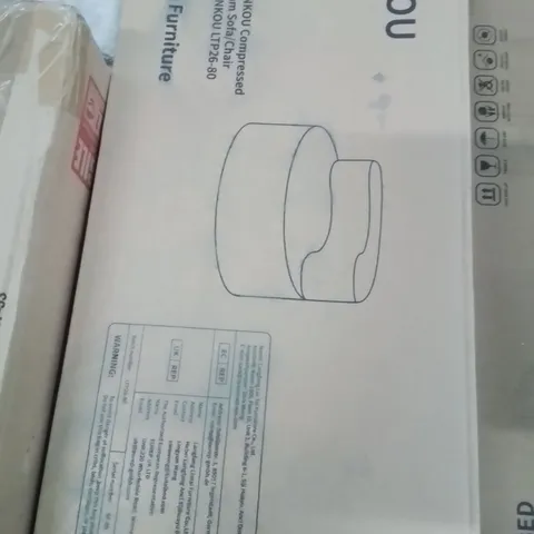 BOXED FOAM SOFA/CHAIR