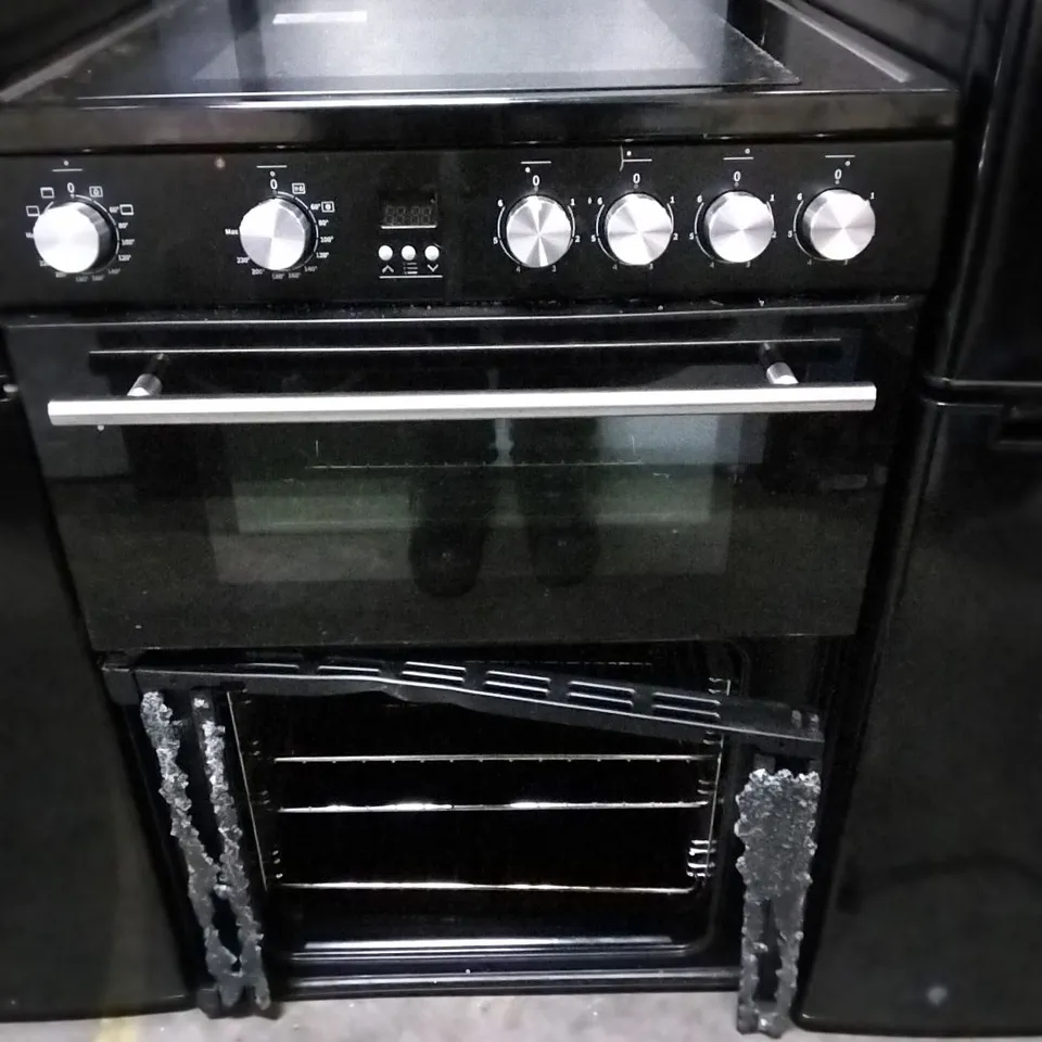 HISENSE FREESTANDING ELECTRIC DOUBLE OVEN IN BLACK - F66GFC3E4L212