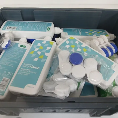 ASSORTED EASY VISION CONTACT LENS SOLUTIONS - COLLECTION ONLY 