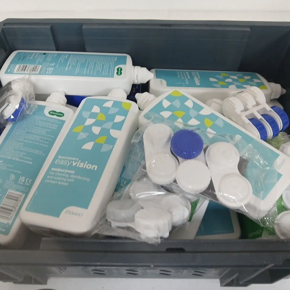 ASSORTED EASY VISION CONTACT LENS SOLUTIONS - COLLECTION ONLY