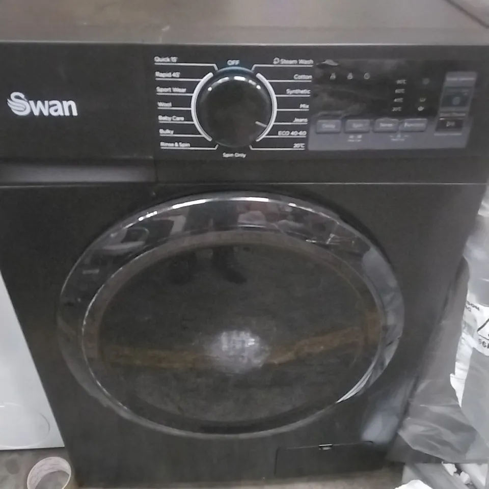 SWAN
SW75130B 9KG 1400 SPIN FREESTANDING WASHING MACHINE - BLACK