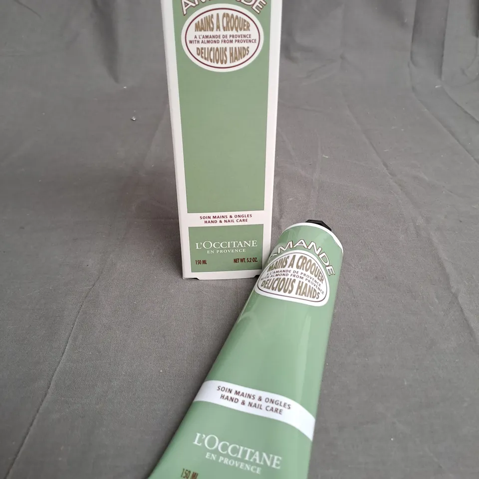 L’OCCITANE ALMOND DELICIOUS HANDS HAND CREAM 150ML