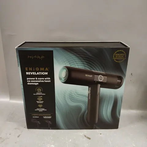 BOXED REVAMP ENIGMA REVELATION HAIR DRYER