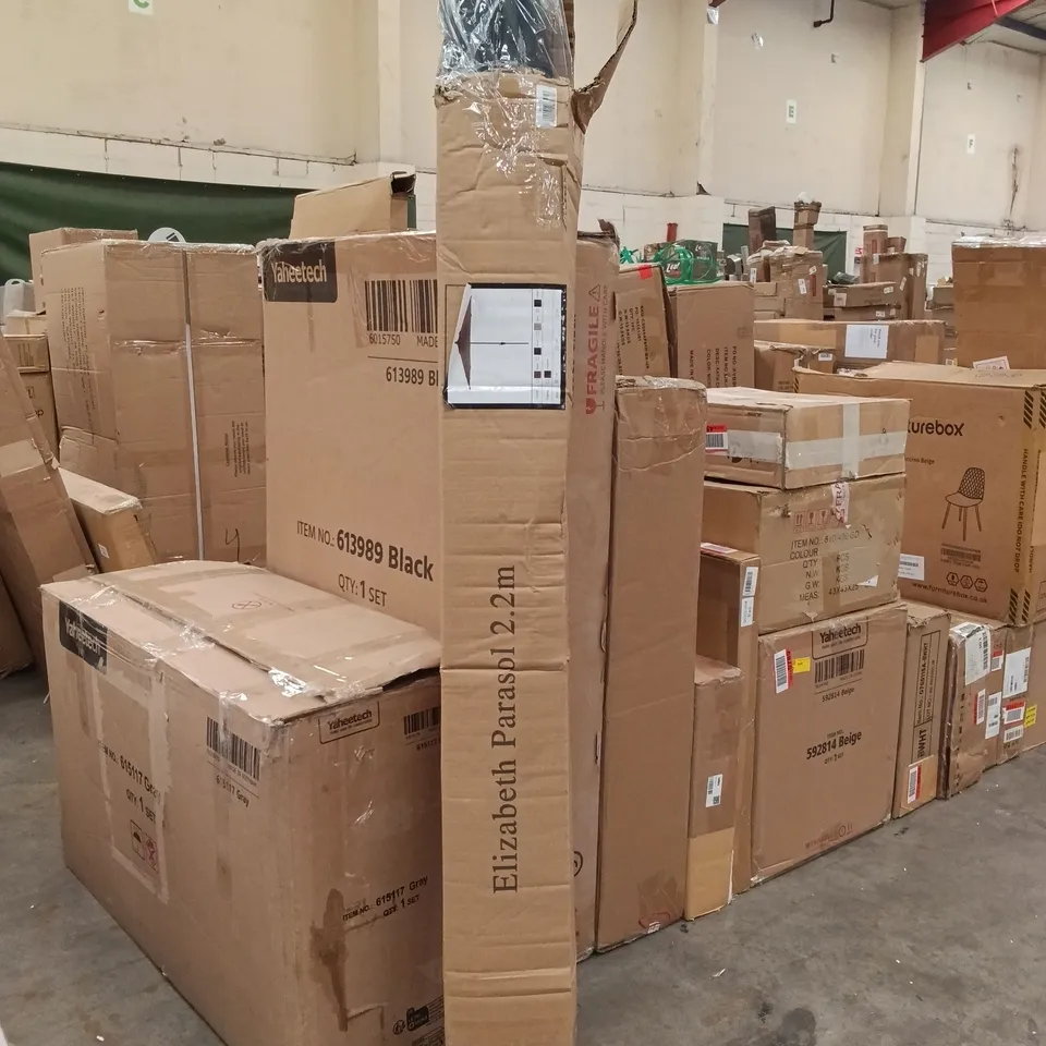 BOXED ELIZABETH PARASOL 2.2M - CARBON/ANTHRACITE (1 BOX)