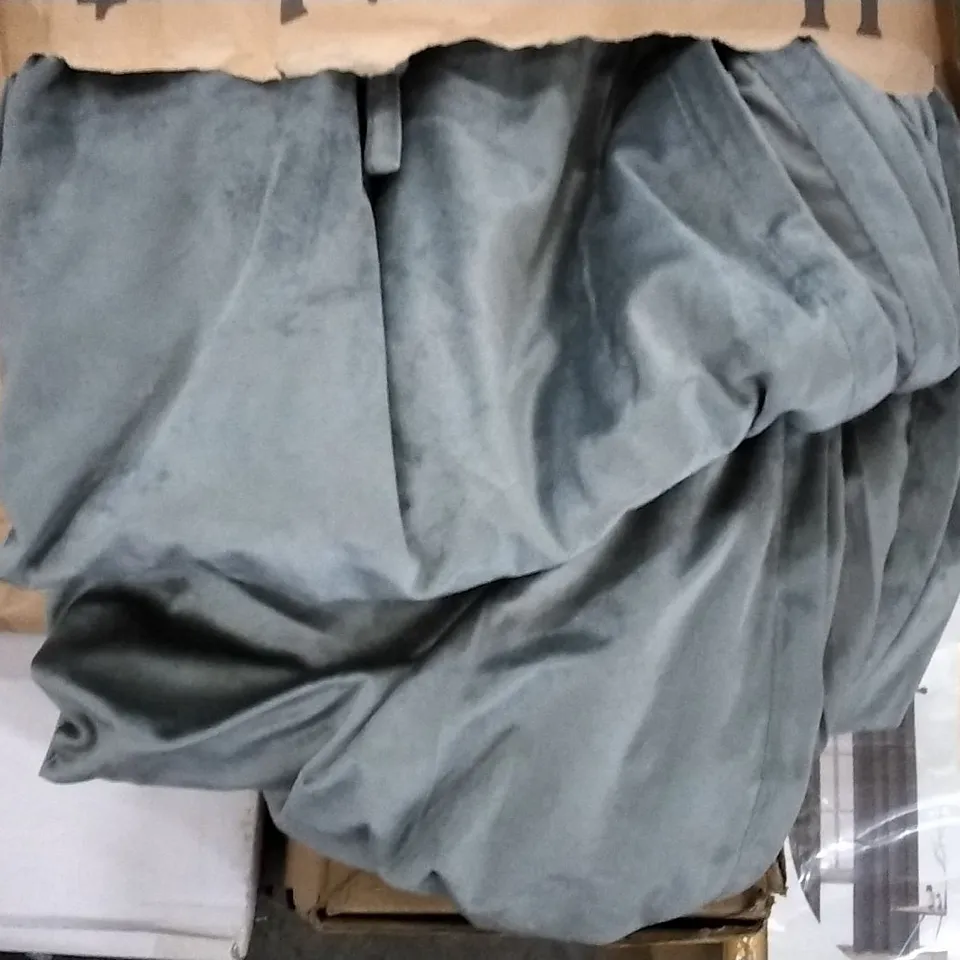 BOXED PANOLA EYELET BLACKOUT CURTAINS GREY 