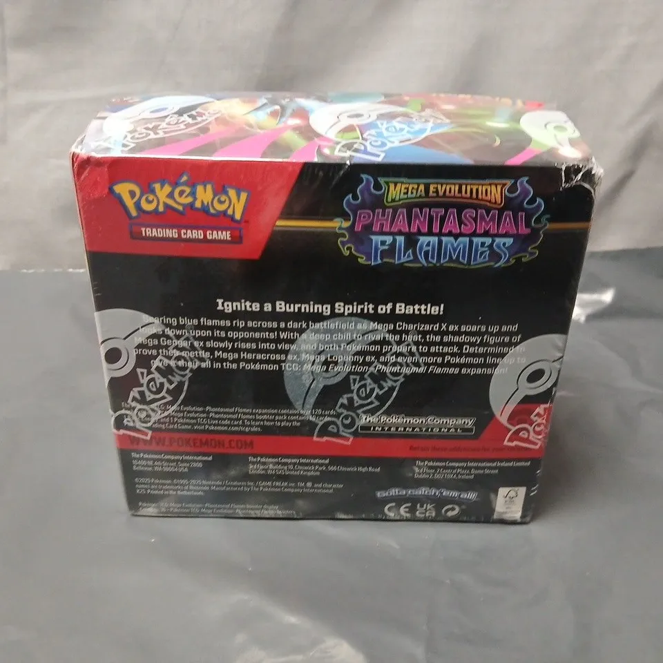 SEALED POKÉMON TRADING CARD GAME MEGA EVOLUTION PHANTASM FLAMES BOOSTER BOX