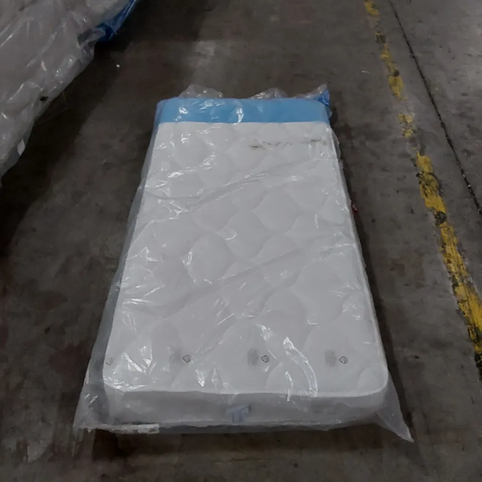 BAGGED DESIGNER SINGLE 90CM AIRSPRUNG MEMORY FOAM COMFORT MATTRESS RRP £259