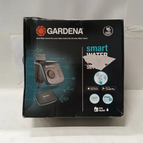 GARDENA SMART WATER CONTROL SET – BOXED