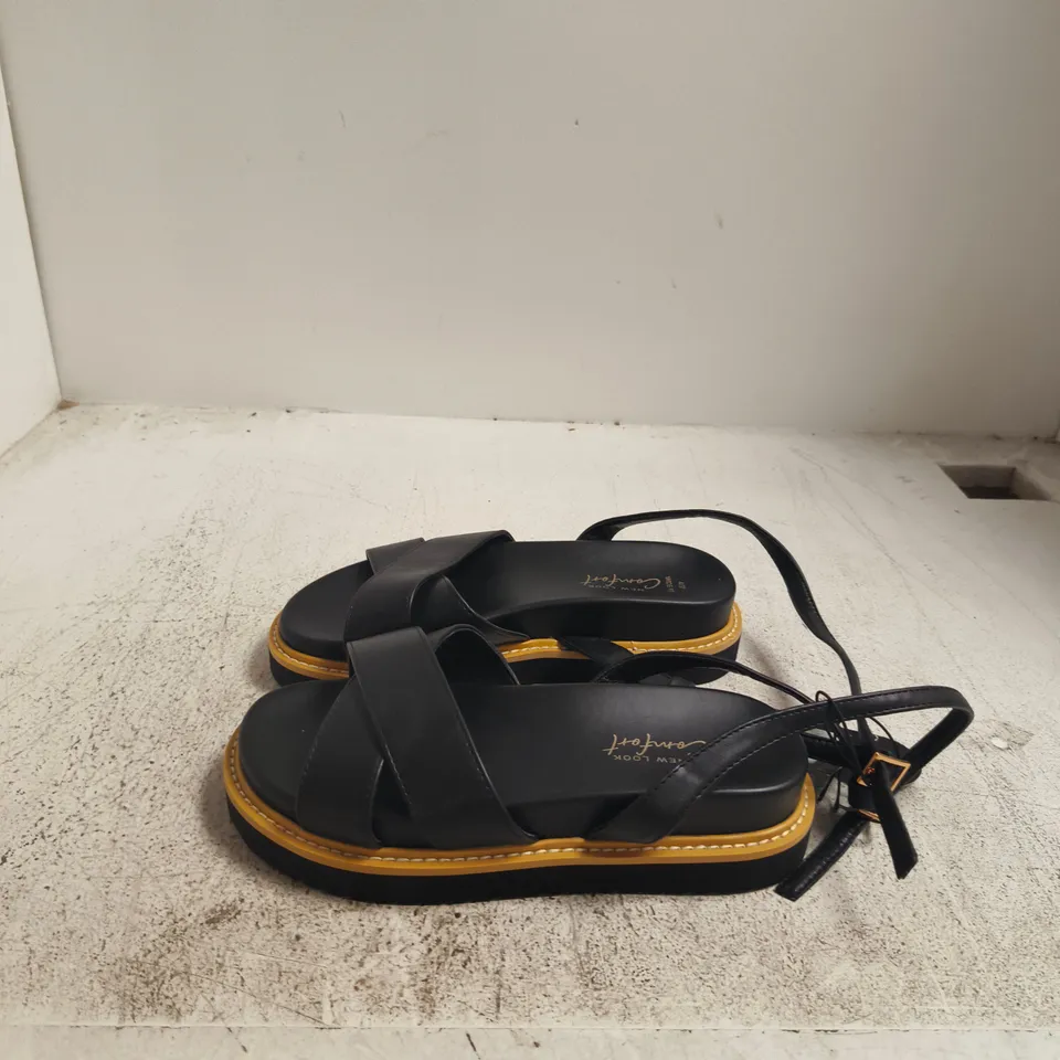 NEW LOOK COMFORT WOMEN’S SANDALS – BLACK, UK 4 (EU 37)
