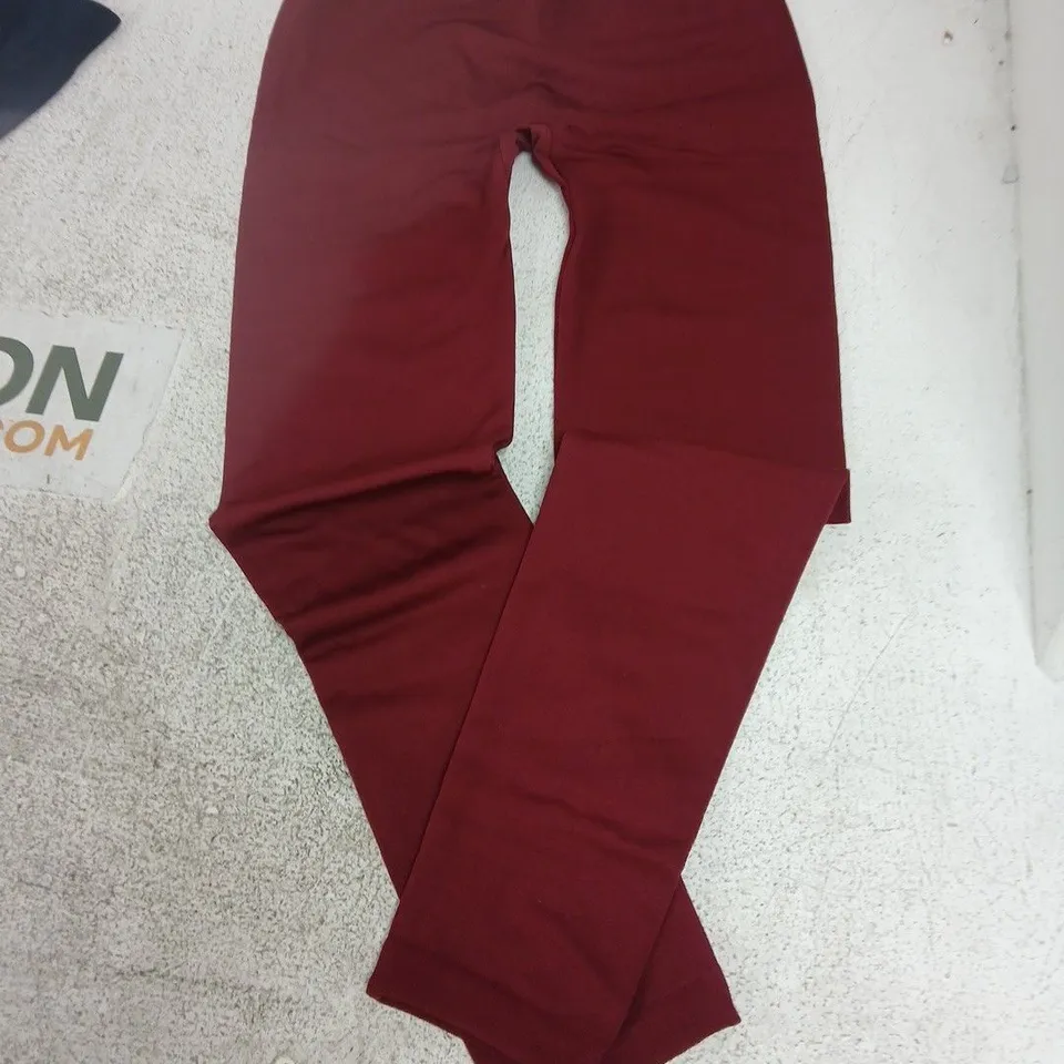MAROON LEGGINGS – SIZE M