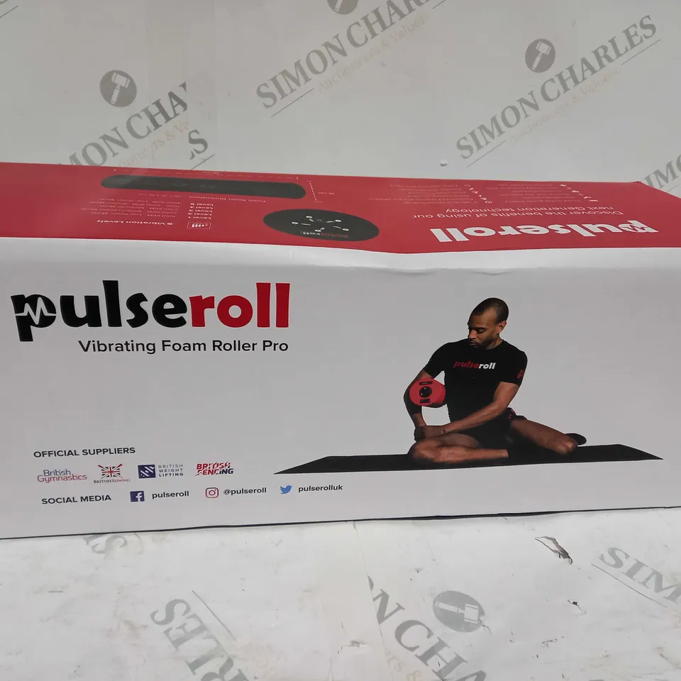 PULSEROLL VIBRATING FOAM ROLLER PRO 
