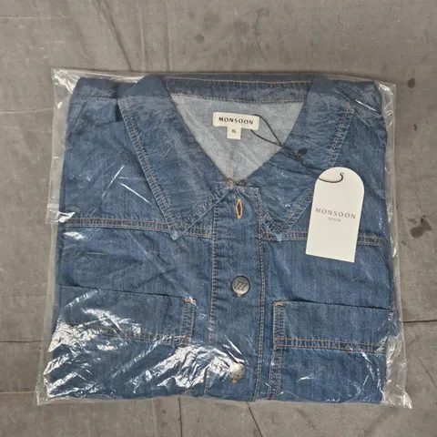 MONSOON DENIM JACKET – MID AUTHENTIC BLUE – UK XL