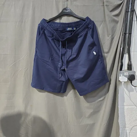 POLO RALPH LAUREN NAVY DRAWSTRING SHORTS – MEN'S, UK L