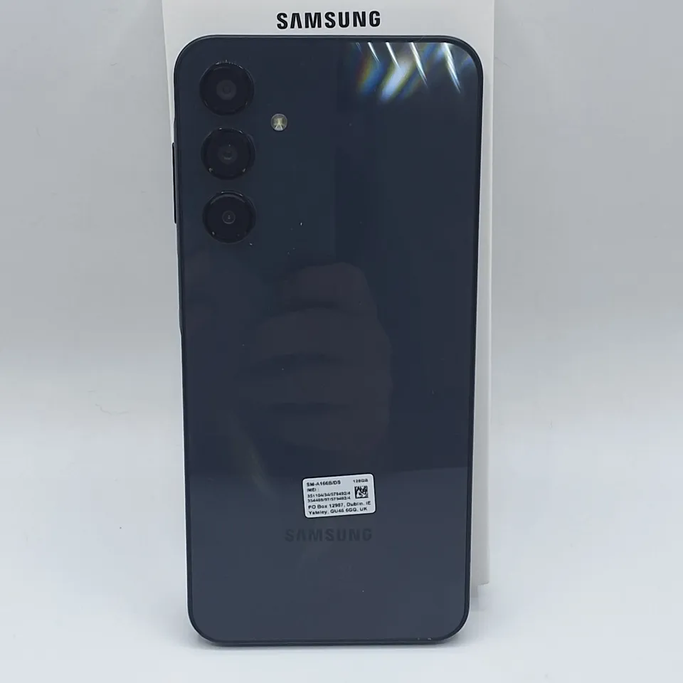 BOXED SAMSUNG GALAXY A16 5G 4/128GB IN BLUE BLACK - SM-A166B