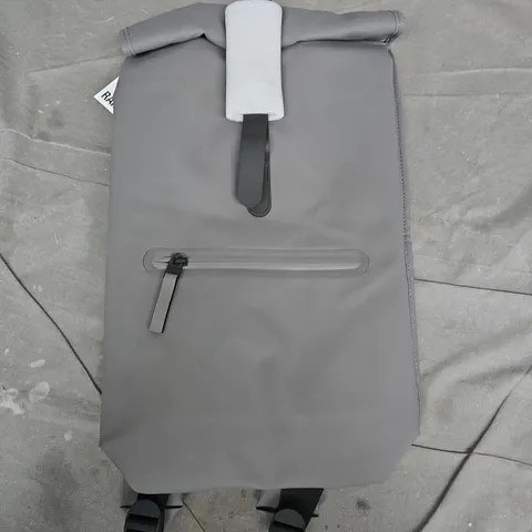 RAINS ROLLTOP RUCKSACK W3 IN GREY 