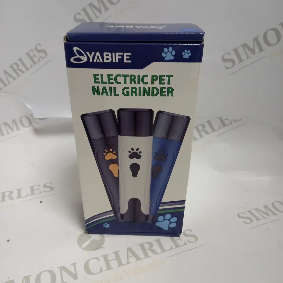 YABIFE ELECTRIC PET NAIL GRINDER
