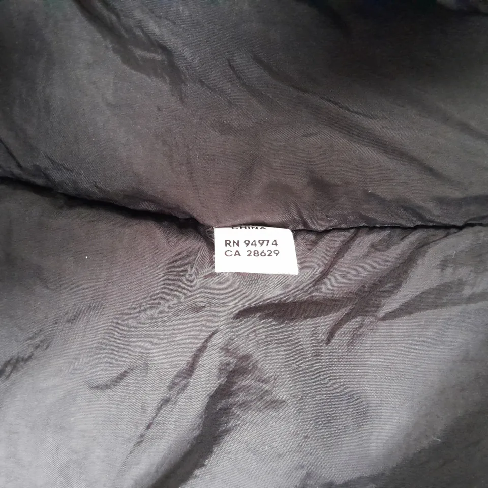 STUSSY KHAKI 8 BALL FLEECE JACKET - MEDIUM