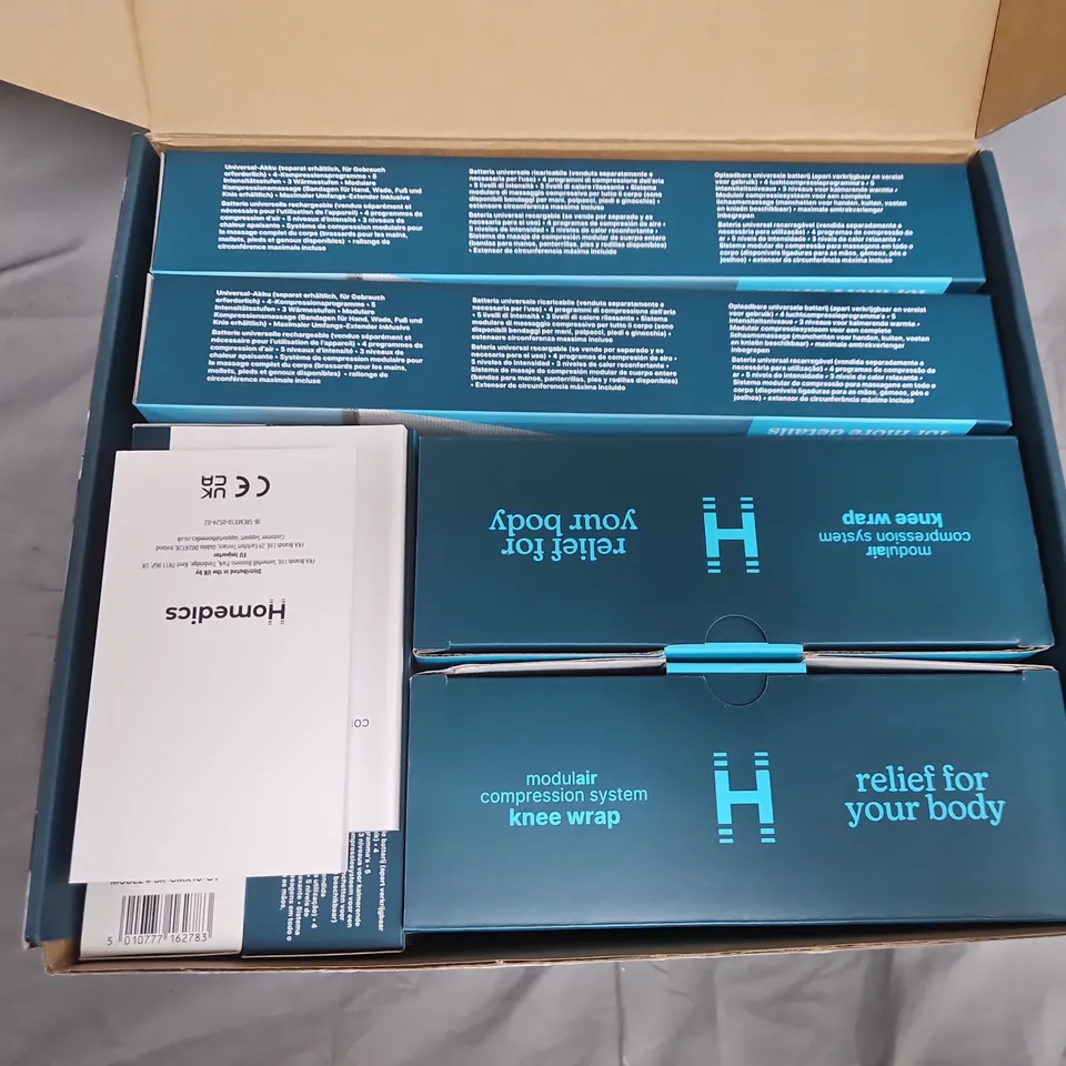 HOMEDICS MODULAR COMPRESSION SYSTEM – CALF & KNEE STARTER KIT (BOXED)