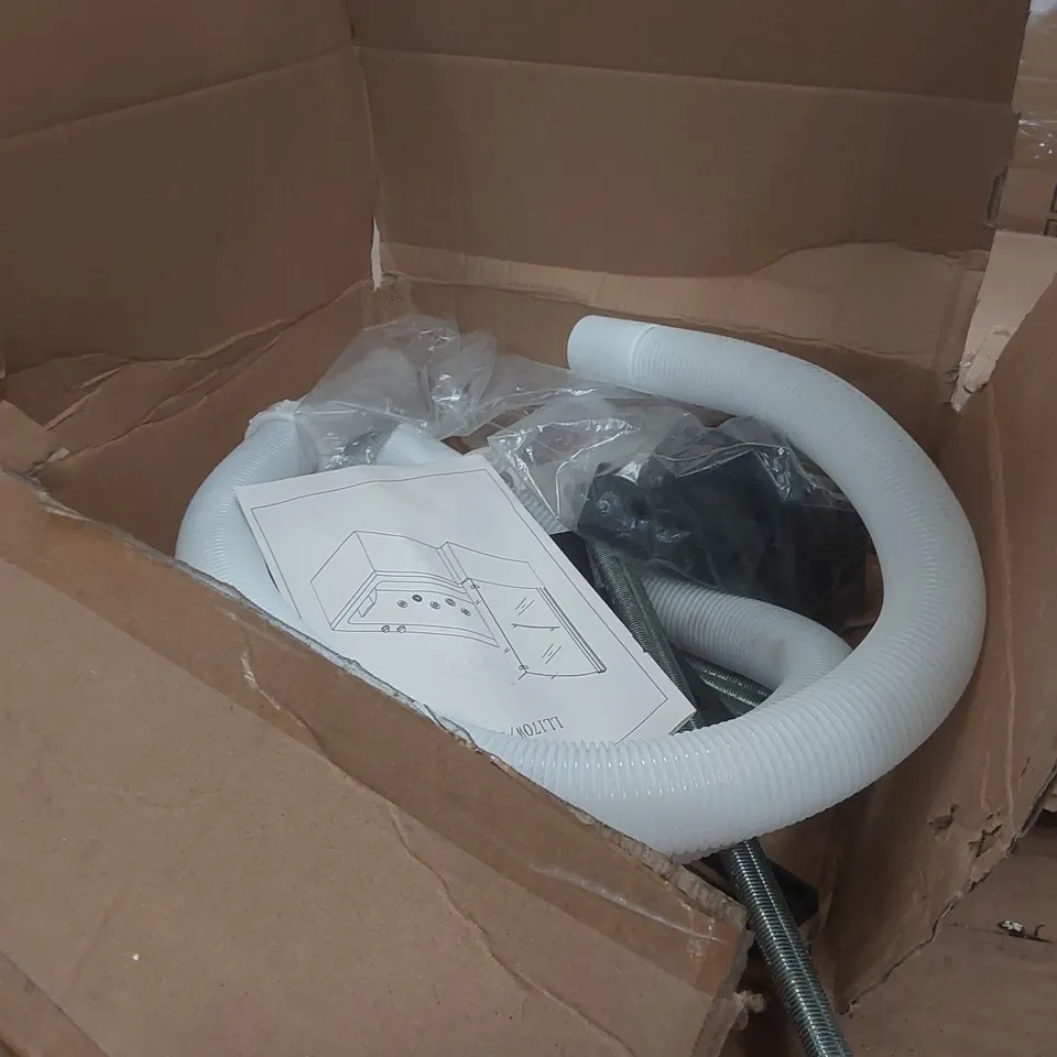 PALLET CONTAINING A LARGE QUANTITY OF ASSORTED BATHROOM FURNITURE PARTS INCLUDING: SHOWER CABIN PARTS ECT