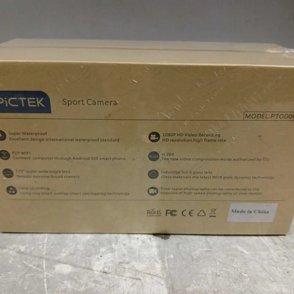 SEALED PICTEK SPORTS CAMERA