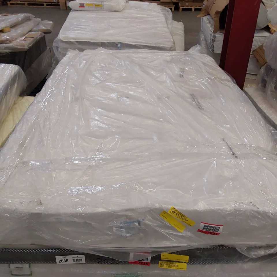 BAGGED 4' SMALL DOUBLE SERENITY HYBRID COIL AND MEMORY FOAM MATTRESS